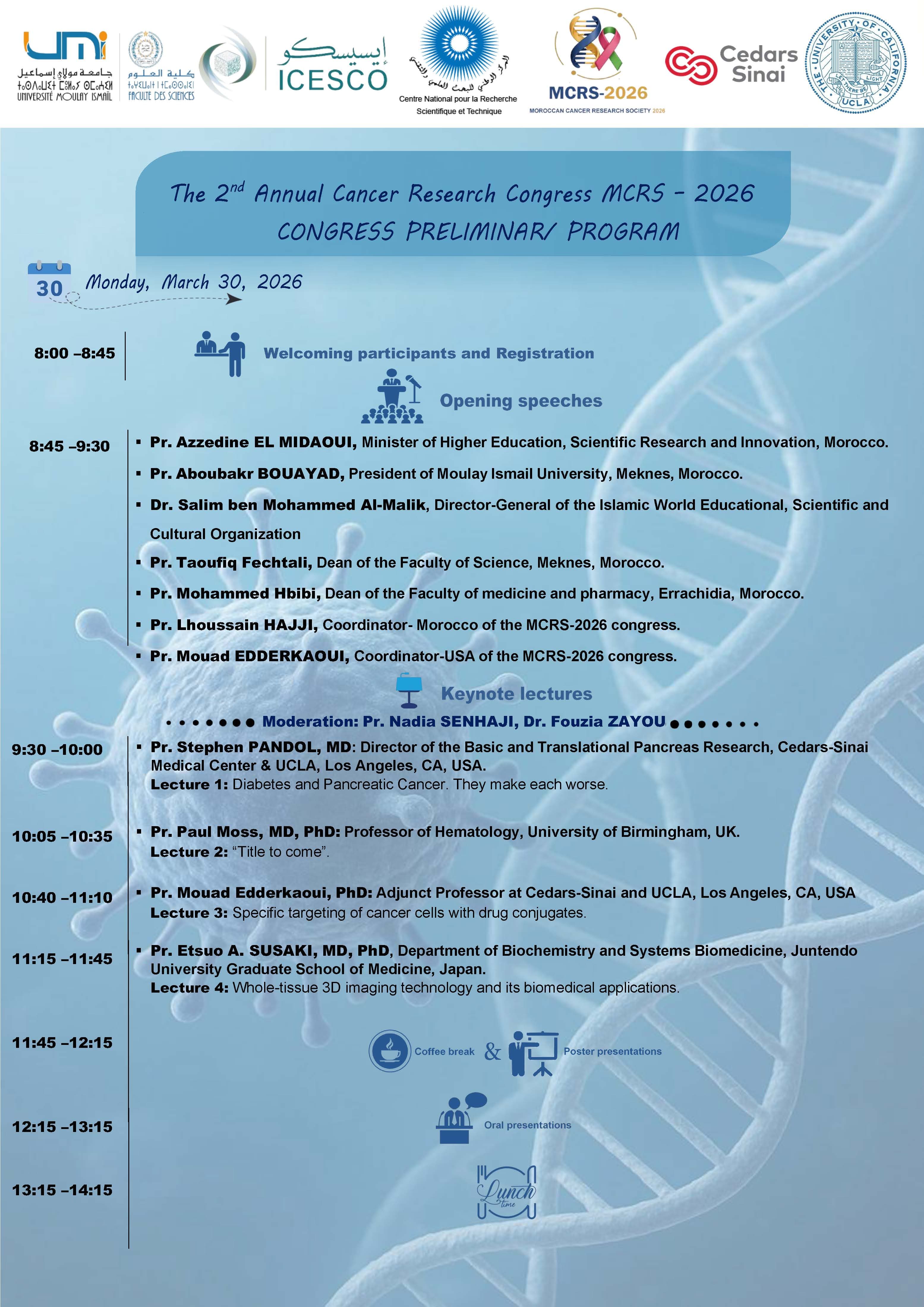 Preliminary Program - Page 1